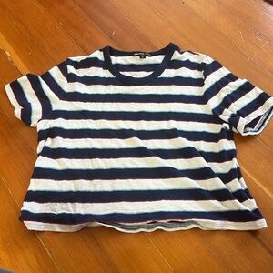 James Perse crop tshirt